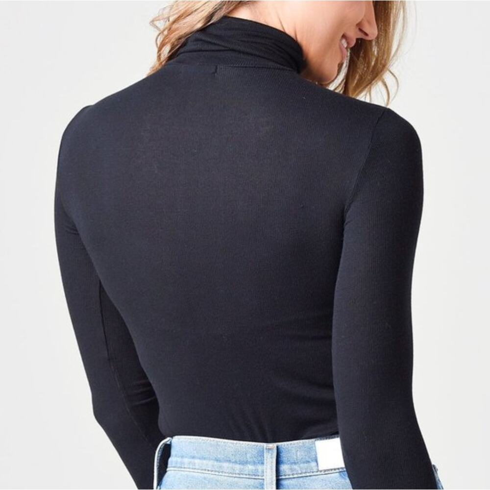 ATM Micro Modal Rib Turtleneck Large - Picture 5 of 6